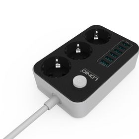 LDNIO Akım Korumalı 6 USB 3 Lü Priz 5v 3.4A SE3631 Şarj Cihazı