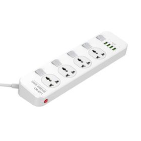 Ldnio SC4408 Beyaz USB + PD + 220V Priz 8 Girişli 25W Şarj Adaptörü ve Şarj Aleti