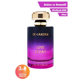 Le Cardes Love Story Etkili Edp 100 ml Kadın Parfüm