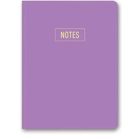 Le Color 14 x 20 cm Çizgili Mor Notes Mini Defter
