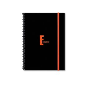 Le Color 2012215-2 Elegance Pp Kapak Ayraçlı A5 90 Yp.Kareli Defter