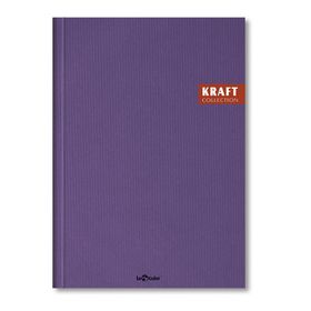 Le Color 2017115/1 Mor 17x24 Kraft Ciltli Çizgili Defter
