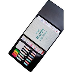 Le Color 8.1 inç İpad Çanta Siyah Organizer 15x21 cm Defter