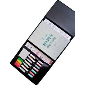 Le Color 8.1 inç İpad Çanta Siyah Organizer 15x21 cm Defter