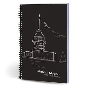 Le Color Çizgili Kız Kulesi İstanbul Modern Defter