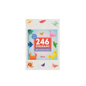 Le Color Ebru Geometrik Origami 246 Kağıt Katlama Sanatı
