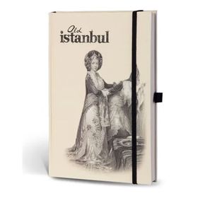 Le Color Eski İstanbul Journal Çizgili Lastikli Sultan Defter