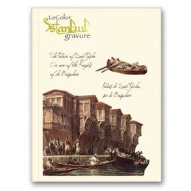 Le Color İstanbul Gravür Mini Journal Çizgili Sait Paşa Yalı Defter