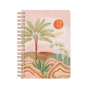 Le Color Kareli Palmiye 17x24 cm Marrakech Spiralli Defter