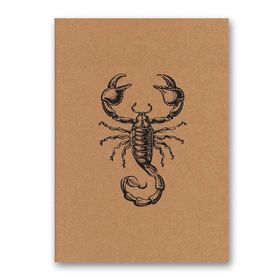 Le Color Kraft Düz Akrep Defter