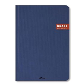 Le Color Kraft Ofis Kareli Lacivert Defter