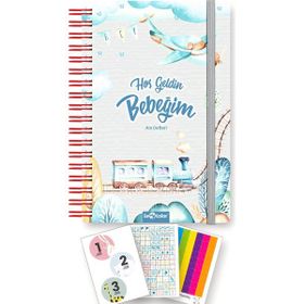 Le Color Mavi Bebek Anı Defteri ve Anne Hamile Albümü