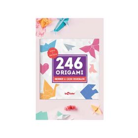 Le Color Mermer Çiçek Origami 246 Kağıt Katlama Sanatı