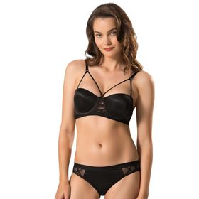 Le Jardin 5030 Siyah Kadın Cassie Dolgu Sütyen Külot Takım
