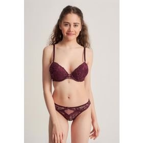 Le Jardin 5040 Silikonlu Taşlı Sütyen Takım