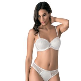 Le jardin 5155 Siyah Brode Kaplı Taşlı Sütyen Takımı