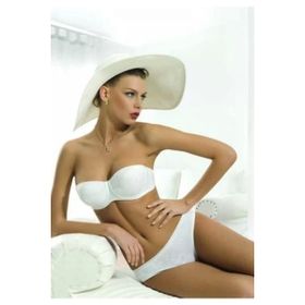 Le Jardin 6018 Jakarlı Push Up Beyaz Kadın Sütyen