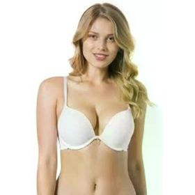 Le Jardin 7034 Lingerie Kadın Beyaz 2 Beden Büyüten Destekli Dolgulu Sihirli Sütyen