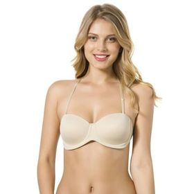 Le Jardin 7043 Soft Sırtı Şeffaf Straplez Sütyen