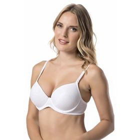 Le Jardin 7080 Beyaz Basic Dolgulu Destekli Kadın Sütyen