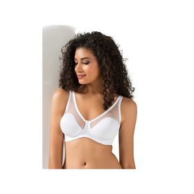 Le Jardin 9200 Beyaz Tüllü Toparlayıcı Soft Cup Kadın Sütyen