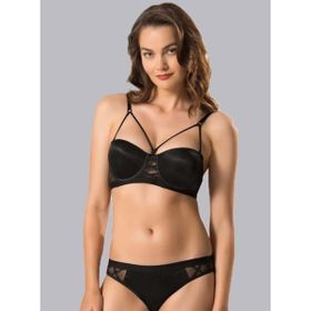 Le Jardin B Cup 5025 Biye Şeritli Slikonlu Sütyen Takım