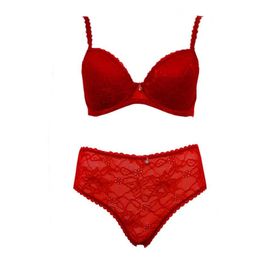 Le Jardin B Cup 6042 Dantel Kaplı Sütyen Külot Takım