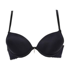 Le Jardin Lingerie 7034 Siyah Kadın 2 Beden Büyüten Sihirli Destekli Push Up Sütyen