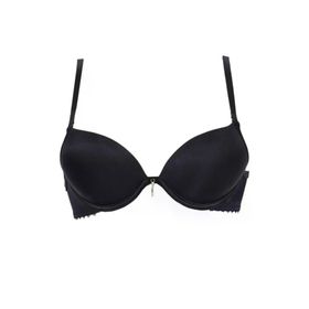 Le Jardin Lingerie 7034 Siyah Kadın 2 Beden Büyüten Sihirli Destekli Push Up Sütyen