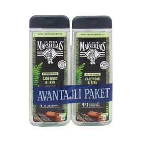 Le Petit Marseillais 2x400 ml Cade Wood Fern Duş Jeli