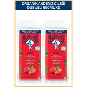 Le Petit Marseillais 2x650 ml Akdeniz Çileği Duş Jeli