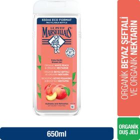 Le Petit Marseillais 650 ml Beyaz Şeftali ve Nektarin Duş Jeli
