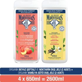 Le Petit Marseillais 650 ml Şeftali ve Nektari Duş Jeli