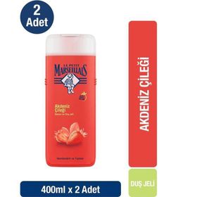 Le Petit Marseillais Akdeniz Çileği 400 ml 2'li Duş Jeli