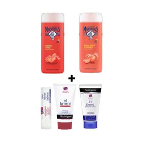 Le Petit Marseillais Akdeniz Çileği + Beyaz Şeftali Ve Nektarin 400 ml Duş Jeli