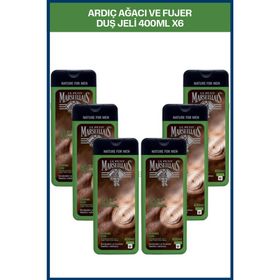 Le Petit Marseillais Ardıç Ağacı ve Füjer 6x400 ml Erkek Duş Jeli