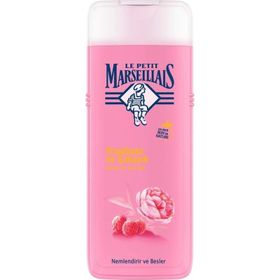 Le Petit Marseillais Frambuaz ve Şakayık 3x400 ml Duş Jeli