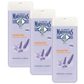 Le Petit Marseillais Lavanta Balı 3x400 ml Duş Jeli