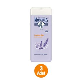 Le Petit Marseillais Lavanta Balı 3x400 ml Duş Jeli