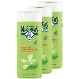 Le Petit Marseillais Mandalina ve Misket Limon 3x400 ml Duş Jeli