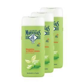 Le Petit Marseillais Mandalina ve Misket Limon 3x400 ml Duş Jeli