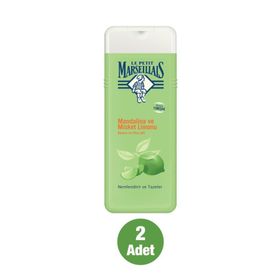 Le Petit Marseillais Mandalina ve Misket Limonu 2x400 ml Duş Jeli