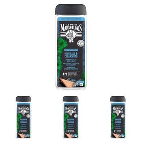 Le Petit Marseillais Men 4x400 ml Mineraller ve Sedir Ağacı Duş Jeli