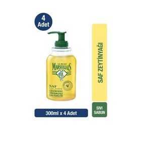 Le Petit Marseillais Saf Zeytinyağlı 4x300 ml Sıvı Sabun