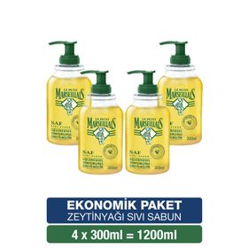 Le Petit Marseillais Saf Zeytinyağlı 4x300 ml Sıvı Sabun