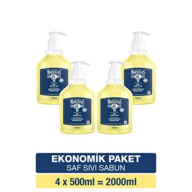 Le Petit Marseillais Saf Zeytinyağlı 4x500 ml Sıvı Sabun