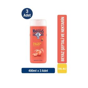 Le Petit Marseillais Şeftali ve Nektarin 6x400 ml Duş Jeli
