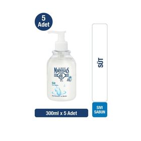 Le Petit Marseillais Süt Nemlendirici 5x300 ml Sıvı Sabun