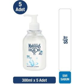 Le Petit Marseillais Süt Nemlendirici 5x300 ml Sıvı Sabun