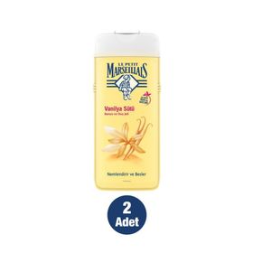 Le Petit Marseillais Vanilya Sütü 2x650 ml Duş Jeli